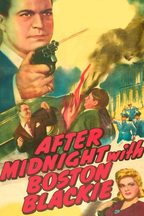 After Midnight with Boston Blackie 1943 official movie poster