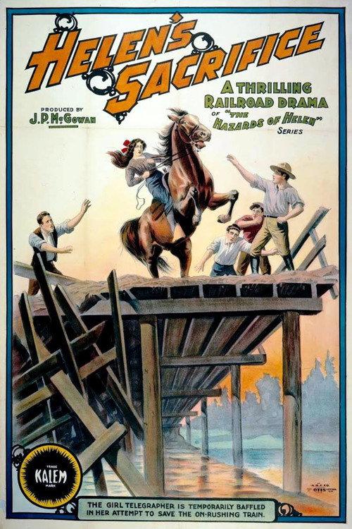 Helen's Sacrifice 1914 official movie poster