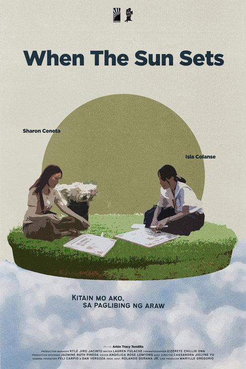When the Sun Sets 2023 official movie poster