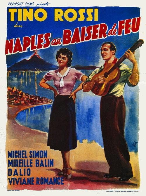 Naples Under the Kiss of Fire 1937 official movie poster