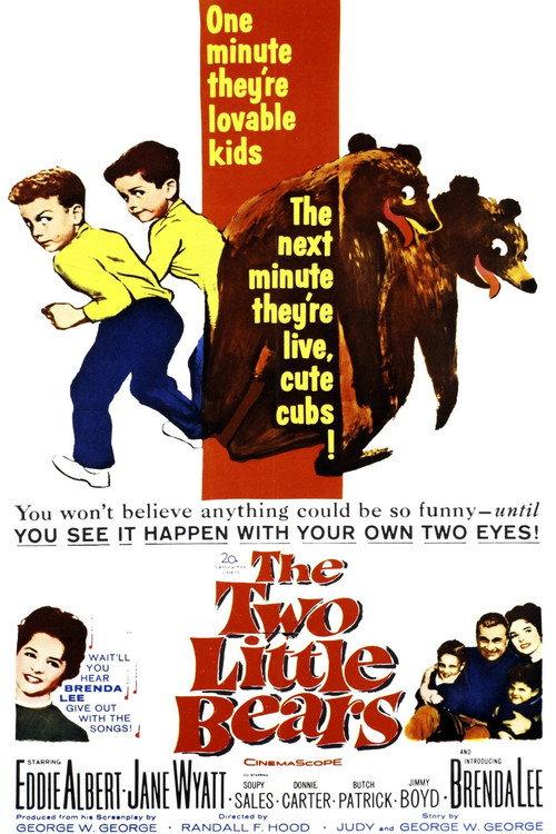The Two Little Bears 1961 official movie poster