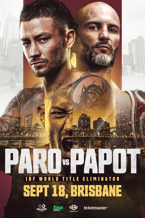 Liam Paro vs. David Papot 2025 official movie poster