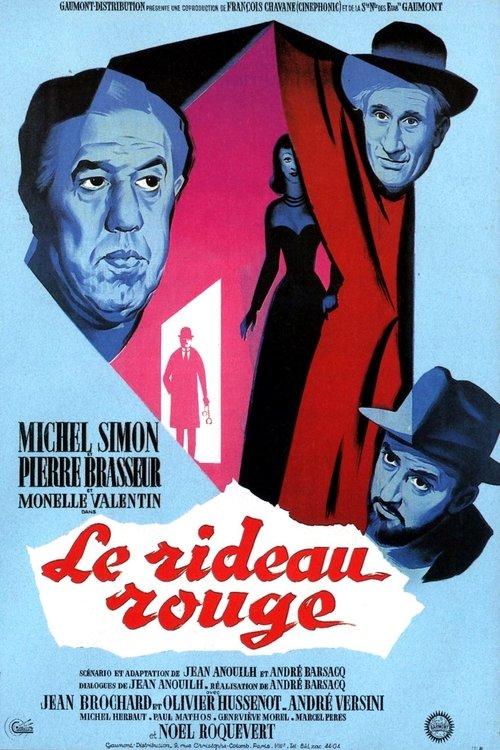 Crimson Curtain 1952 official movie poster