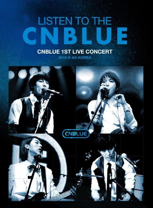 CNBLUE - Listen to the CNBLUE 2010 official movie poster