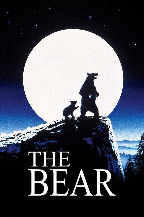 The Bear 1988 official movie poster