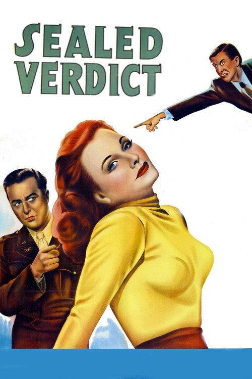 Sealed Verdict 1948 official movie poster