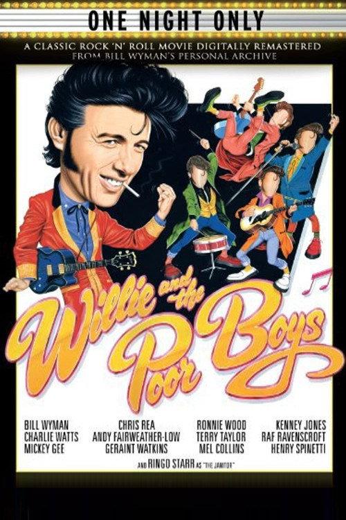 Willie and The Poor Boys - The Movie 1985 official movie poster