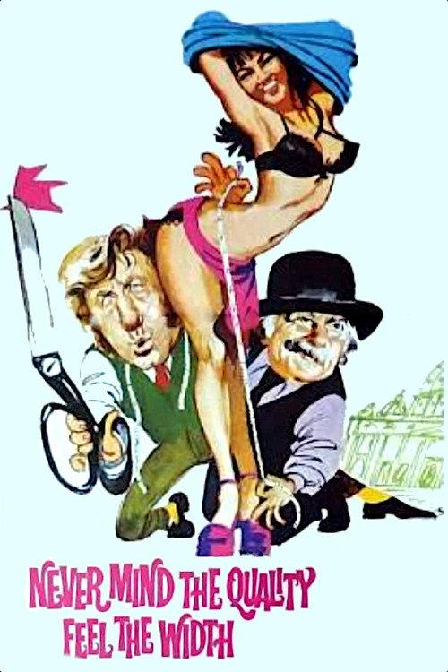 Never Mind the Quality, Feel the Width 1973 official movie poster