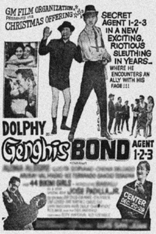Genghis Bond: Agent 1-2-3 1965 official movie poster