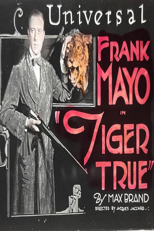 Tiger True 1921 official movie poster