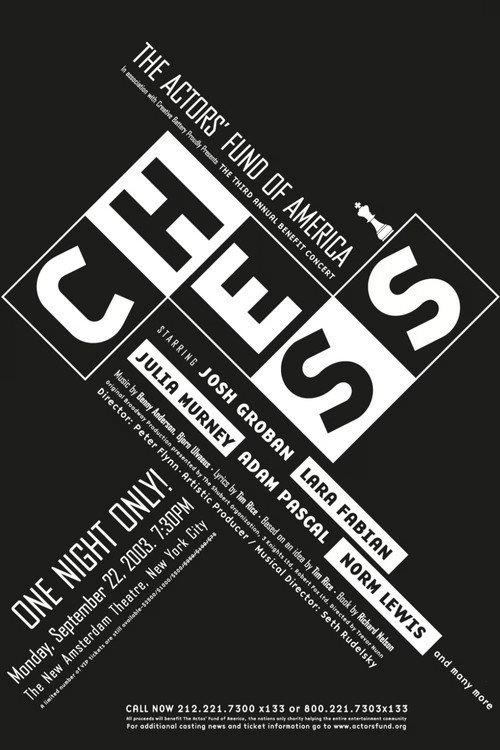 Chess (Actor's Fund of America Concert) 2003 official movie poster