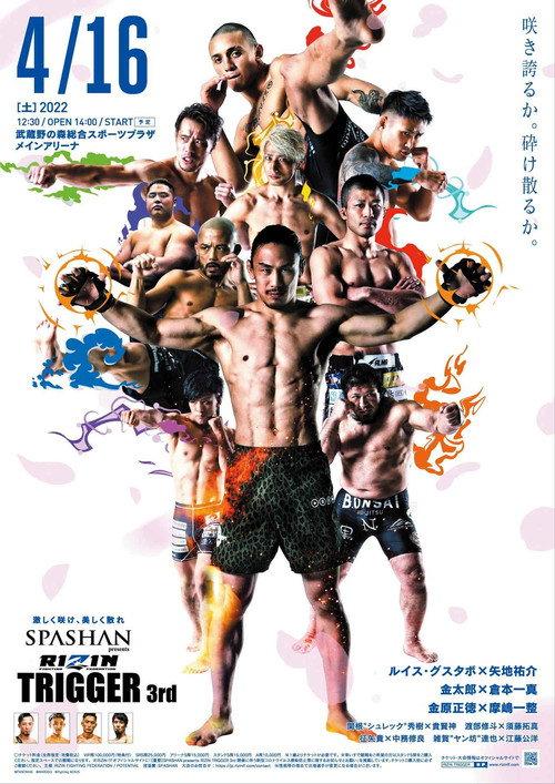 RIZIN TRIGGER 3rd 2022 official movie poster