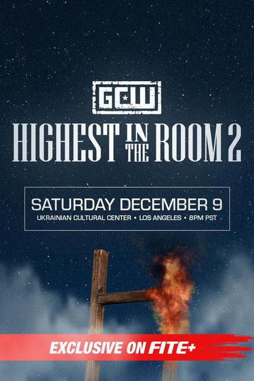 GCW: Highest in The Room 2 2023 official movie poster