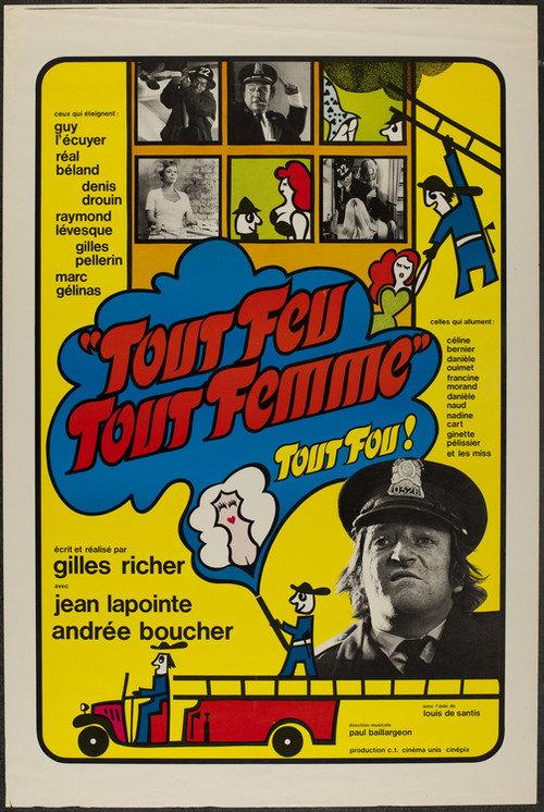 Tout feu, tout femme 1975 official movie poster