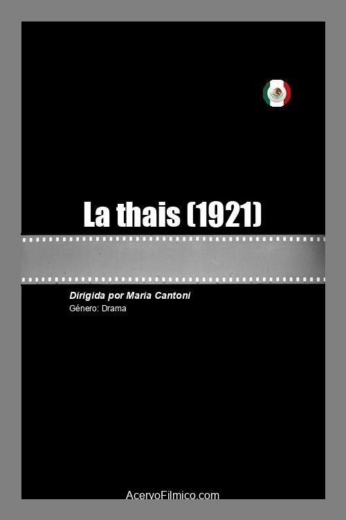 La thais 1921 official movie poster