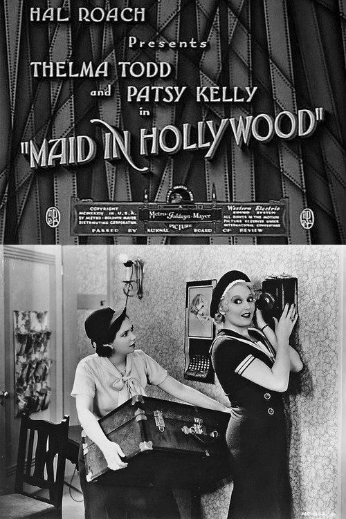 Maid in Hollywood 1934 official movie poster