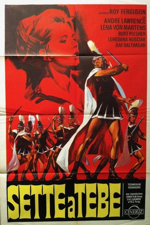 Seven from Thebes 1964 official movie poster
