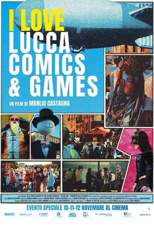 I Love Lucca Comics & Games 2025 official movie poster