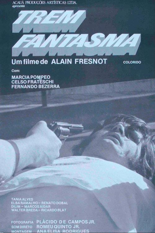 Trem Fantasma 1977 official movie poster