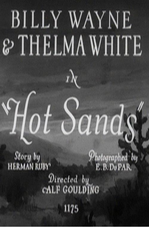 Hot Sands 1931 official movie poster