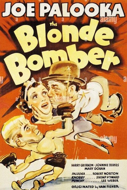 The Blonde Bomber 1936 official movie poster