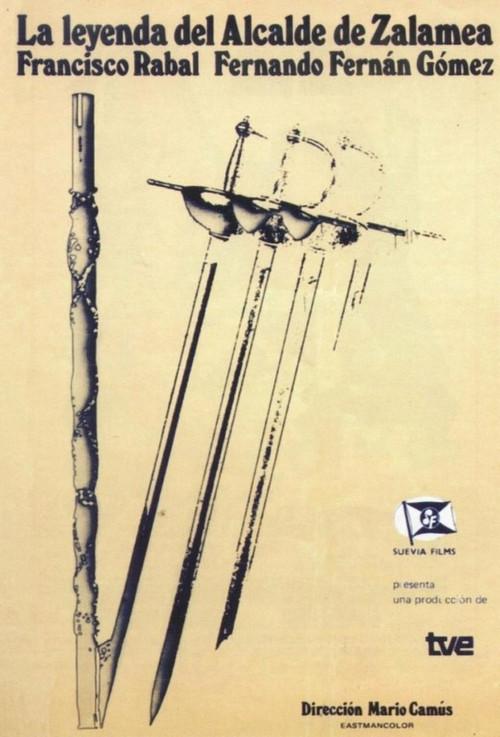 La leyenda del alcalde de Zalamea 1973 official movie poster