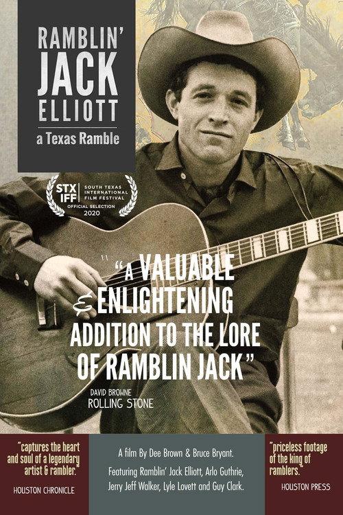Ramblin' Jack Elliott: A Texas Ramble 2020 official movie poster