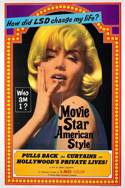 Movie Star, American Style or; LSD, I Hate You 1966 official movie poster