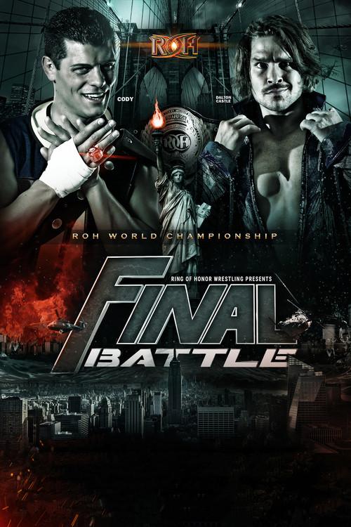 ROH Final Battle 2017 2017 official movie poster