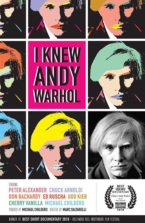 I Knew Andy Warhol 2018 official movie poster