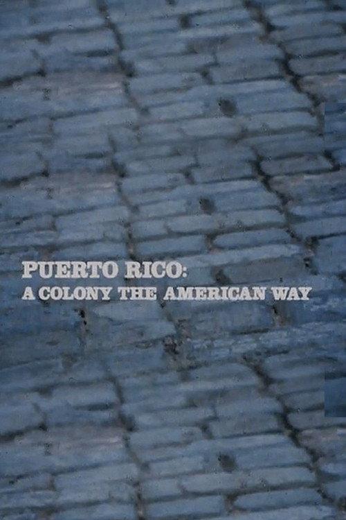 Puerto Rico: A Colony the American Way 1981 official movie poster