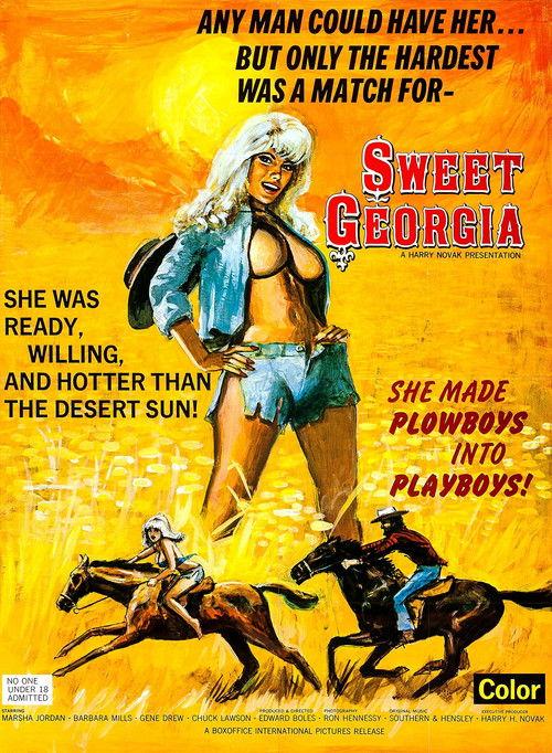 Sweet Georgia 1972 official movie poster