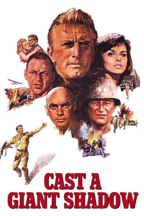 Cast a Giant Shadow 1966 official movie poster