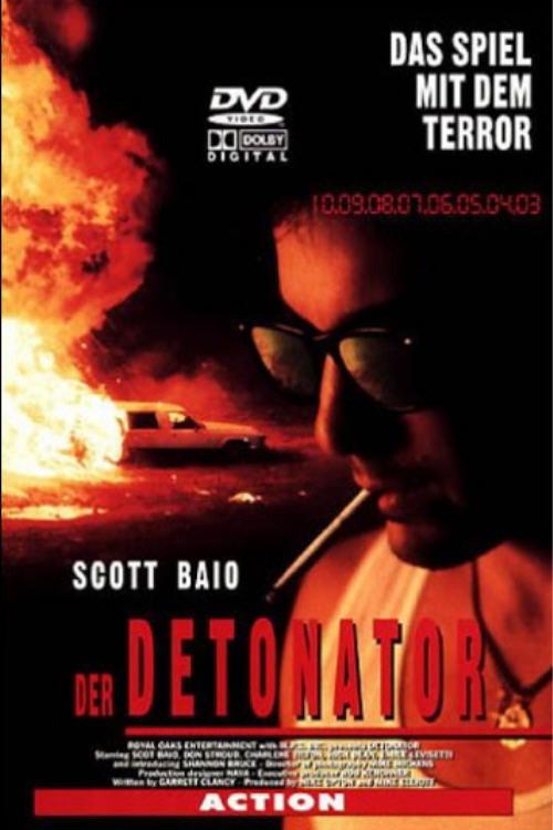 Der Detonator 1998 official movie poster