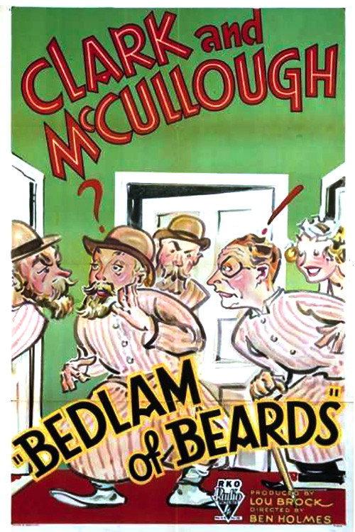 Bedlam of Beards 1934 official movie poster