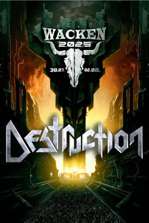 Destruction Live at Wacken Open Air 2025 official movie poster