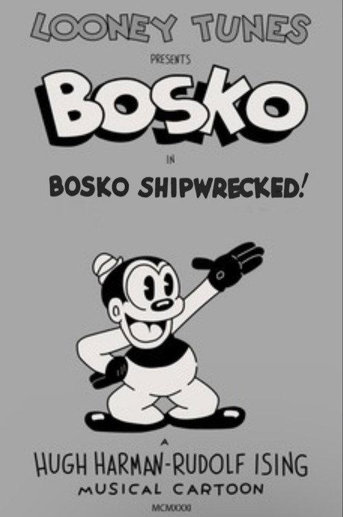 Bosko Shipwrecked! 1931 official movie poster