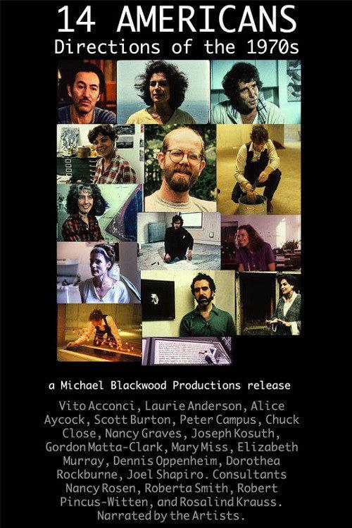 14 Americans: Directions of the 1970s 1981 official movie poster