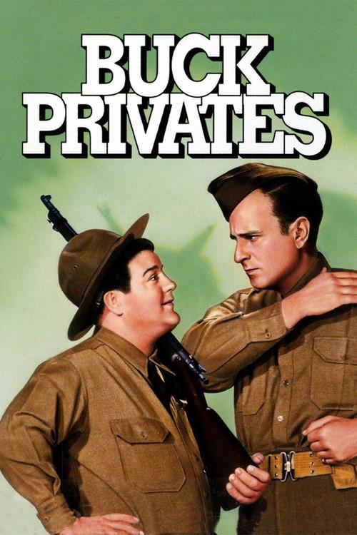 Buck Privates 1941 official movie poster