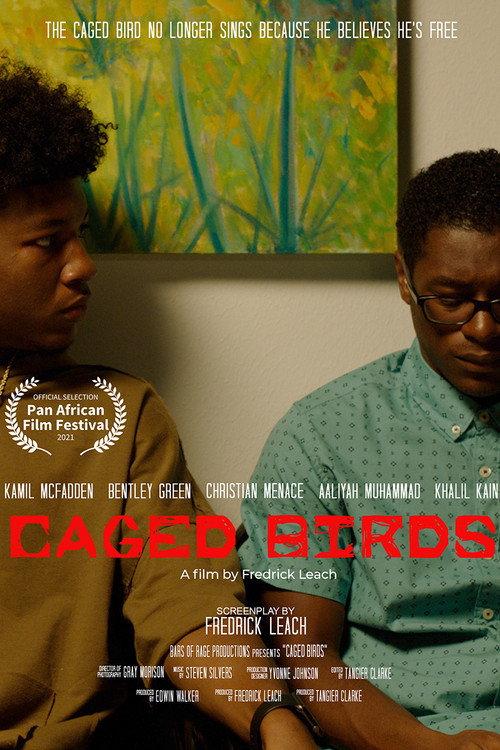 Caged Birds 2021 official movie poster
