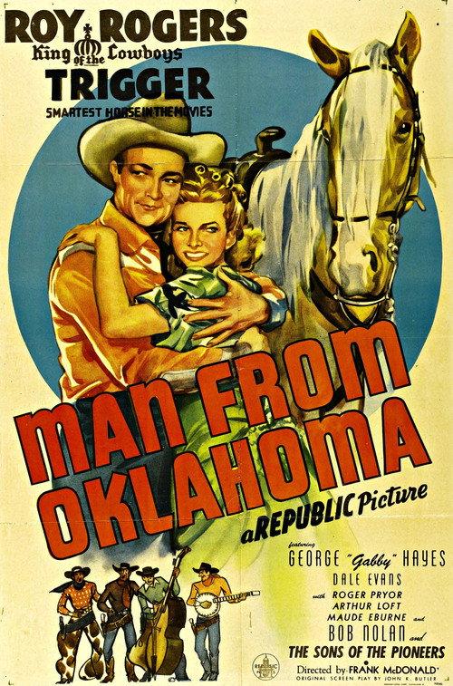 Man from Oklahoma 1945 official movie poster