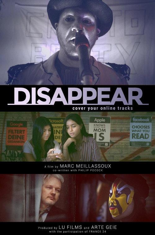 Disappear: Cover Your Online Tracks 2021 official movie poster