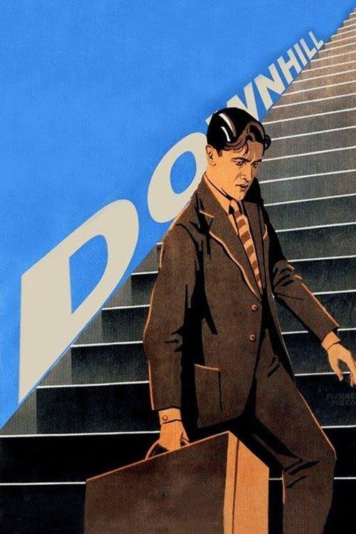 Downhill 1927 official movie poster
