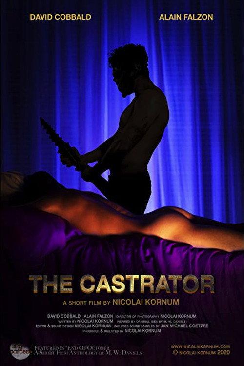 The Castrator 2020 official movie poster
