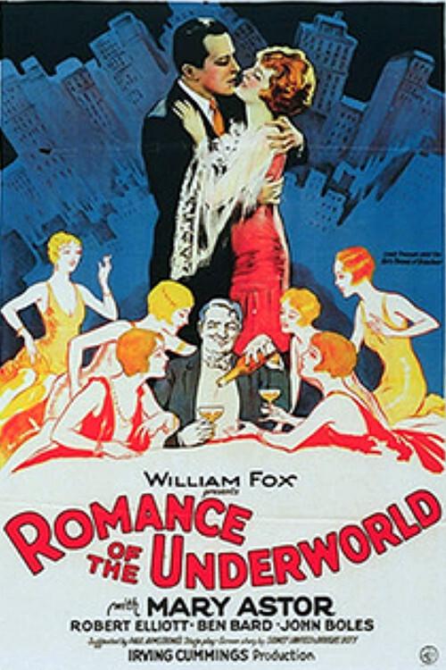 Romance of the Underworld 1928 official movie poster