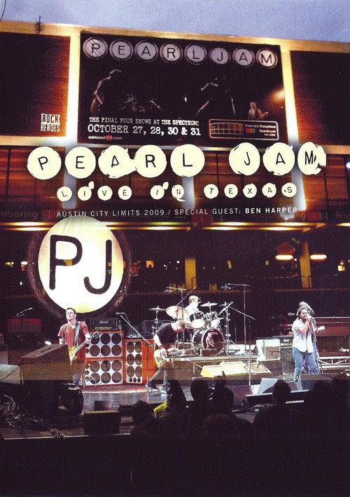 Pearl Jam: Live in Texas 2010 official movie poster