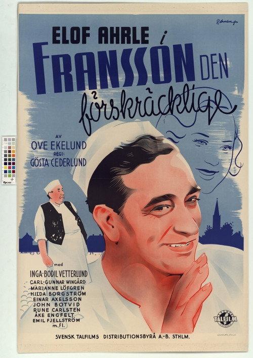Fransson the Terrible 1941 official movie poster