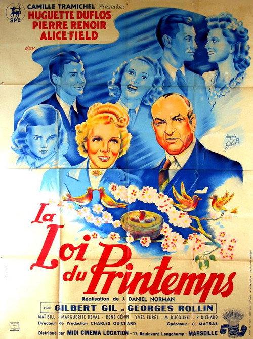 The Law of Spring 1942 official movie poster