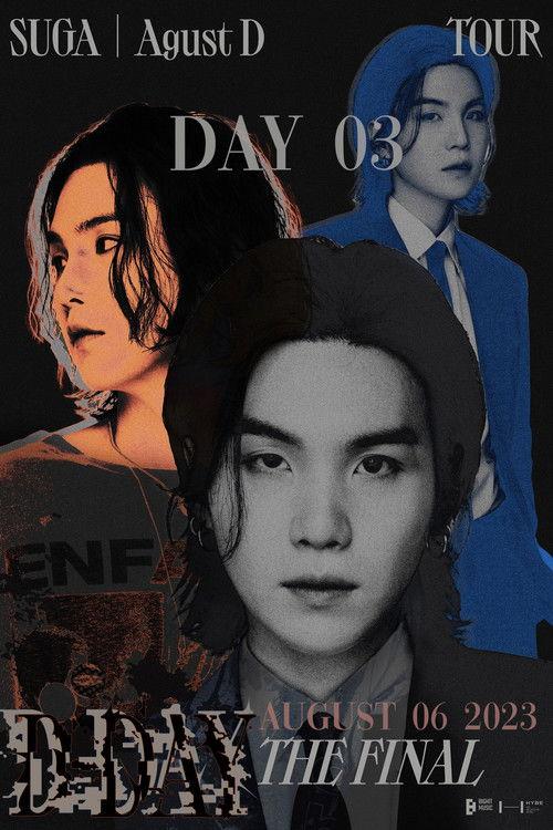 SUGA | Agust D TOUR “D-DAY” The Final: LIVE VIEWING Day 03 2023 official movie poster