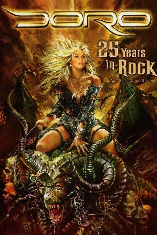 Doro: 25 Years in Rock ...and Still Going Strong 2010 official movie poster